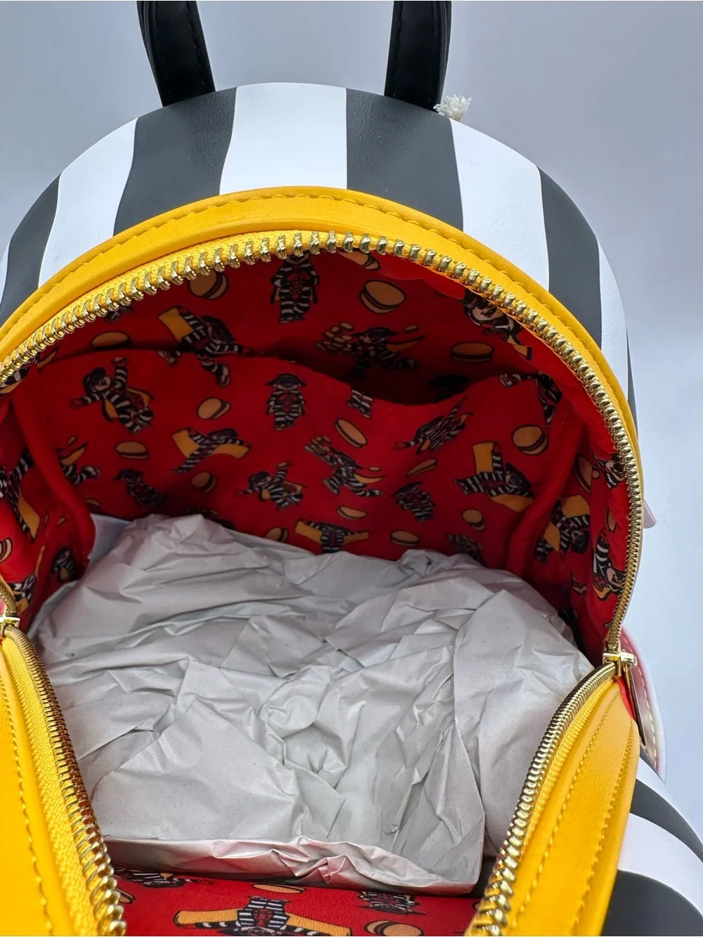 NWT McDonalds Hamburglar loungefly